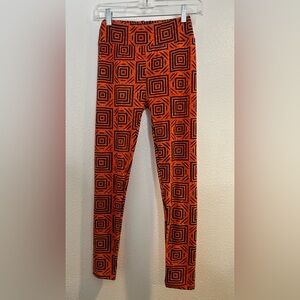 LuLaRoe Patterned Leggings One Size (2-10)